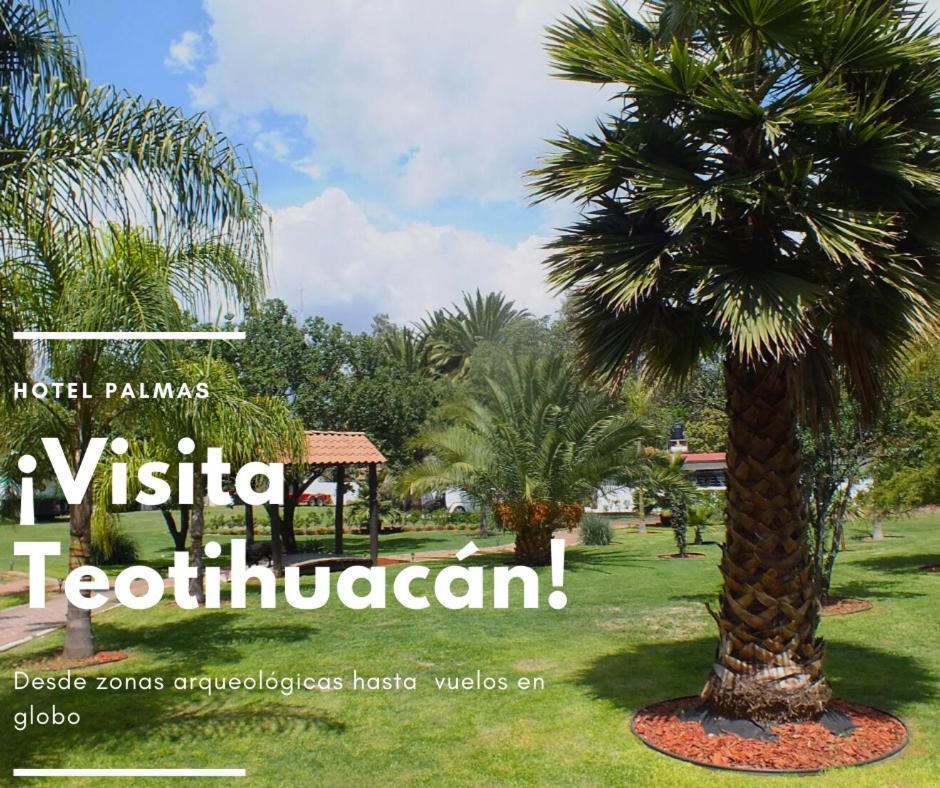 Hotel Palmas Teotihuacan Сан-Хуан-Теотиуакан Экстерьер фото